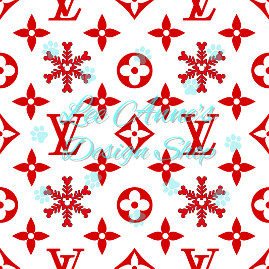 Christmas Boujee Seamless