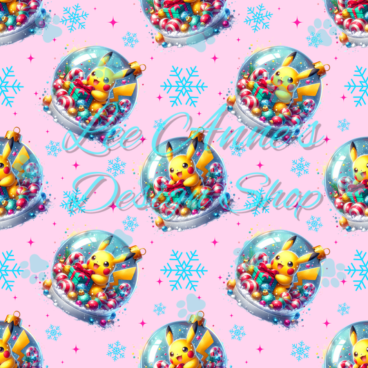 Poke Christmas  Seamless