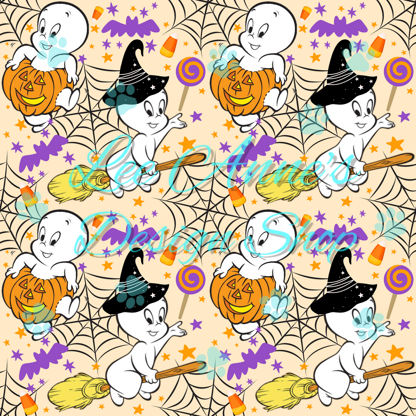 Friendly ghost Seamless