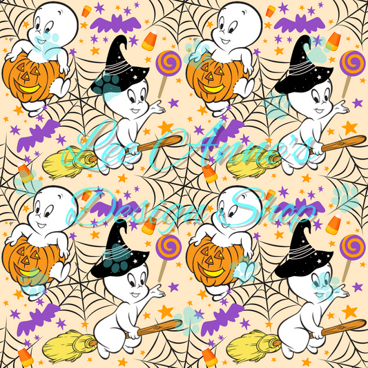 Friendly ghost Seamless