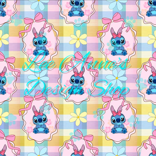 Stitch Easter Seamless