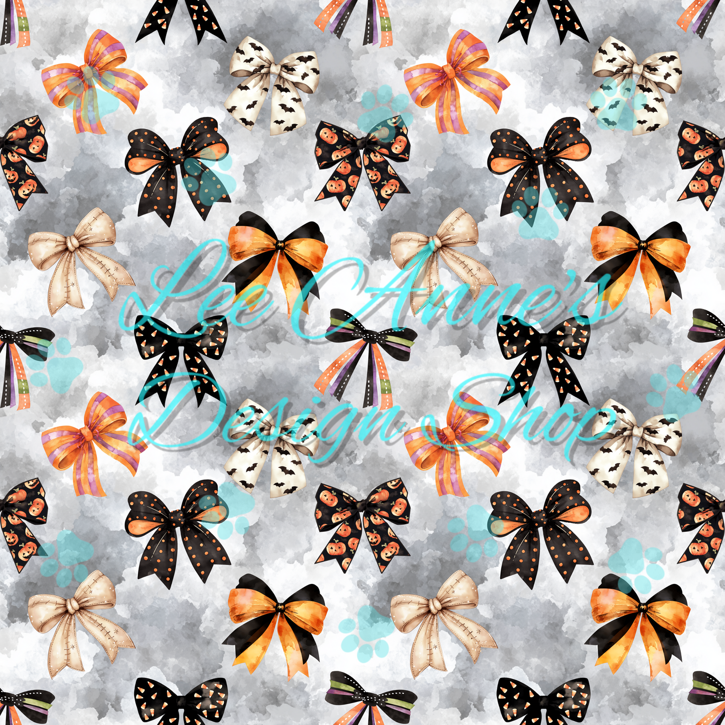 Halloween bows Seamless