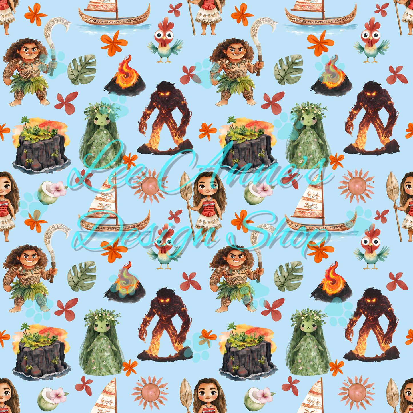 Island Princess Seamless