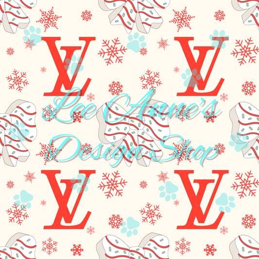 Boujee Christmas Seamless