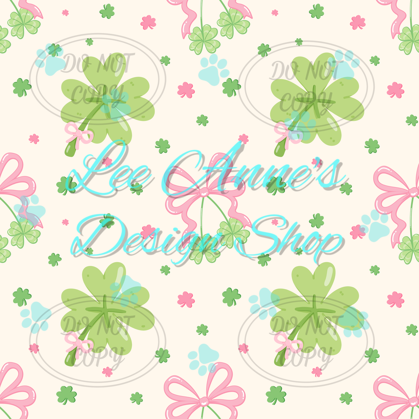 St. Patrick bows Seamless