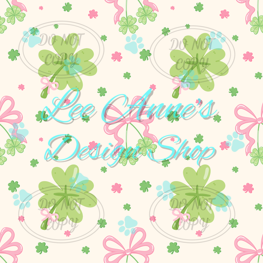 St. Patrick bows Seamless