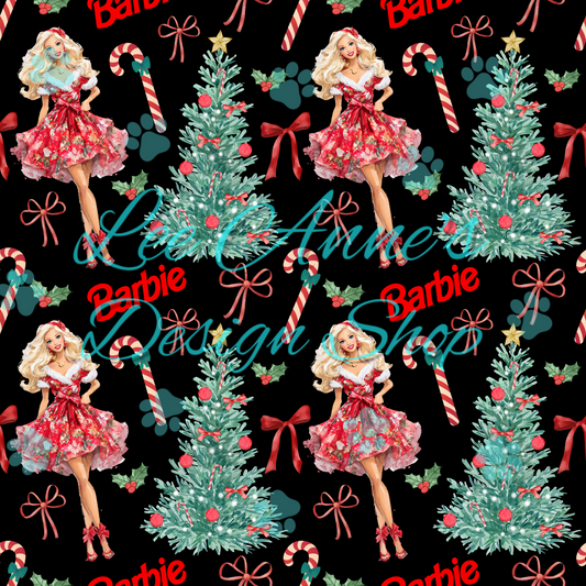 Christmas Doll Seamless
