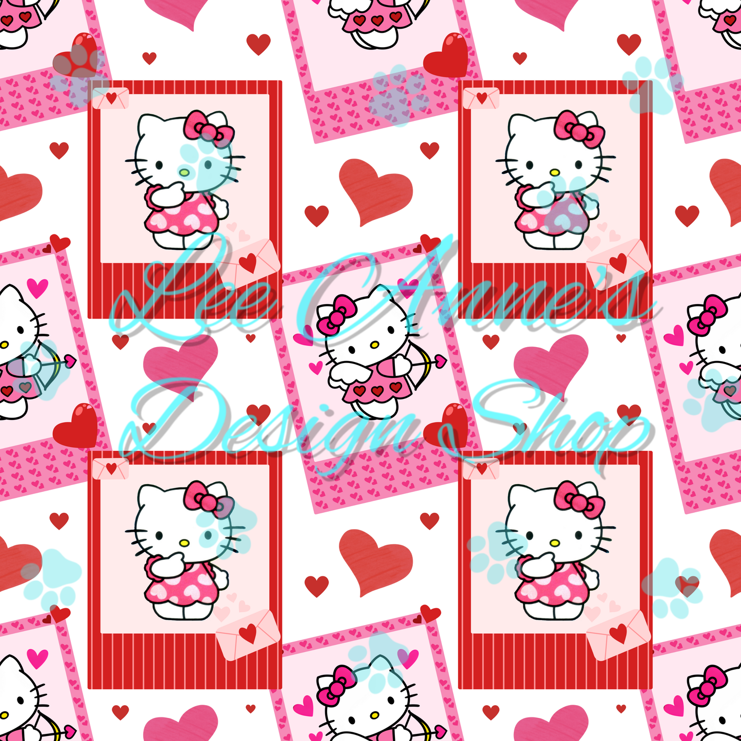 Valentine Kitty Seamless