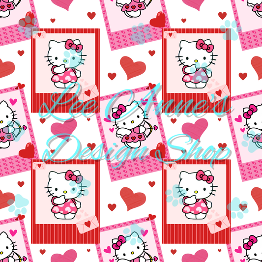 Valentine Kitty Seamless