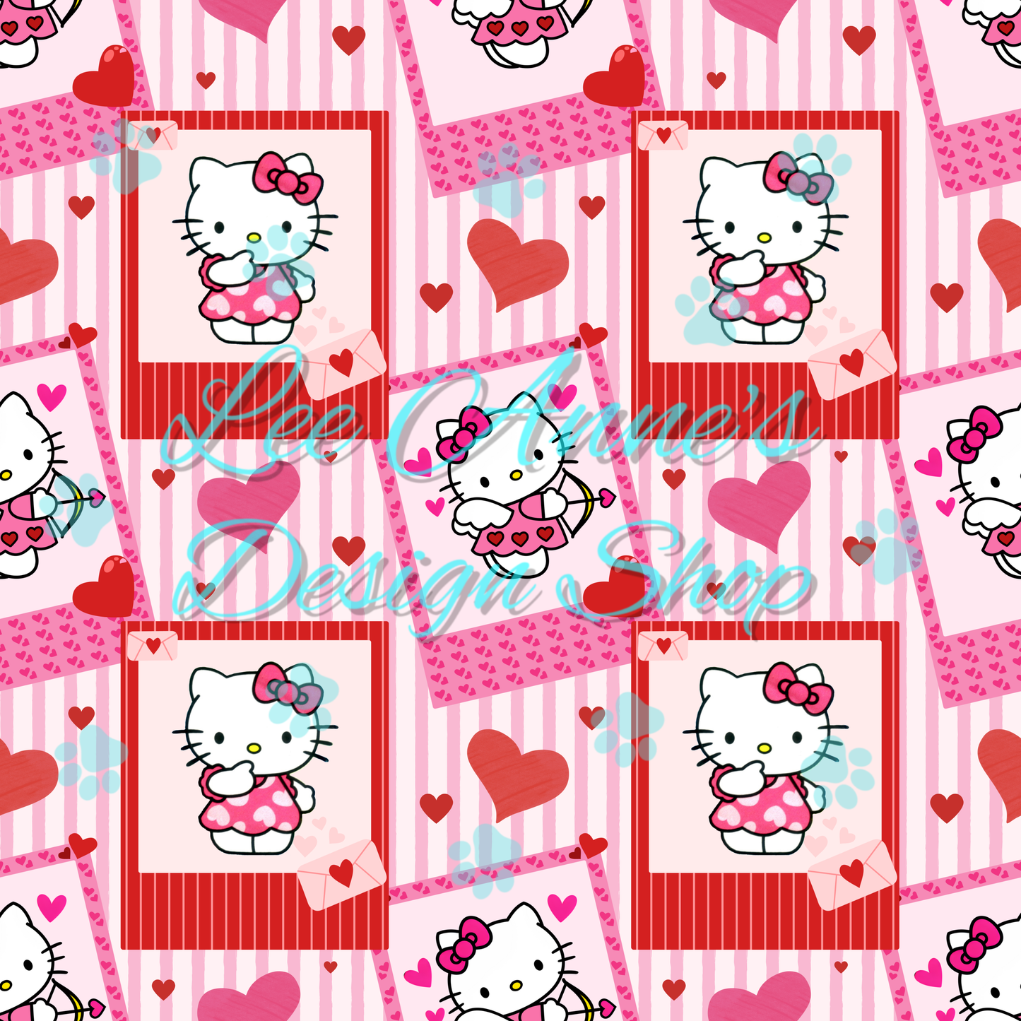 Valentine Kitty Seamless