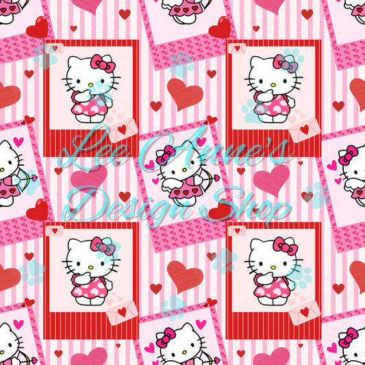Valentine Kitty Seamless