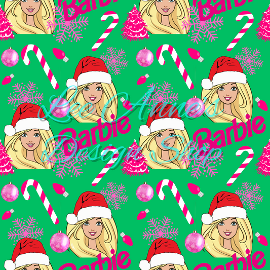 Christmas Doll Seamless