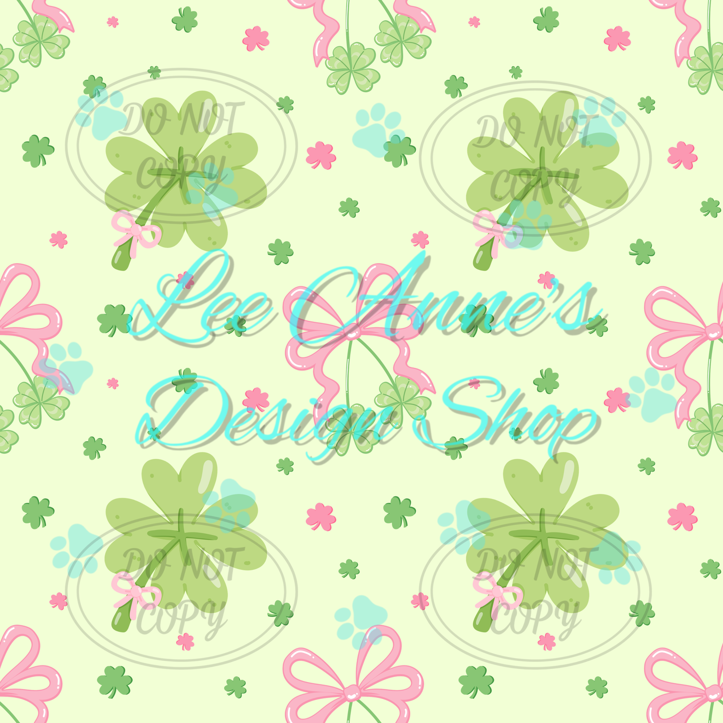St. Patrick bows Seamless