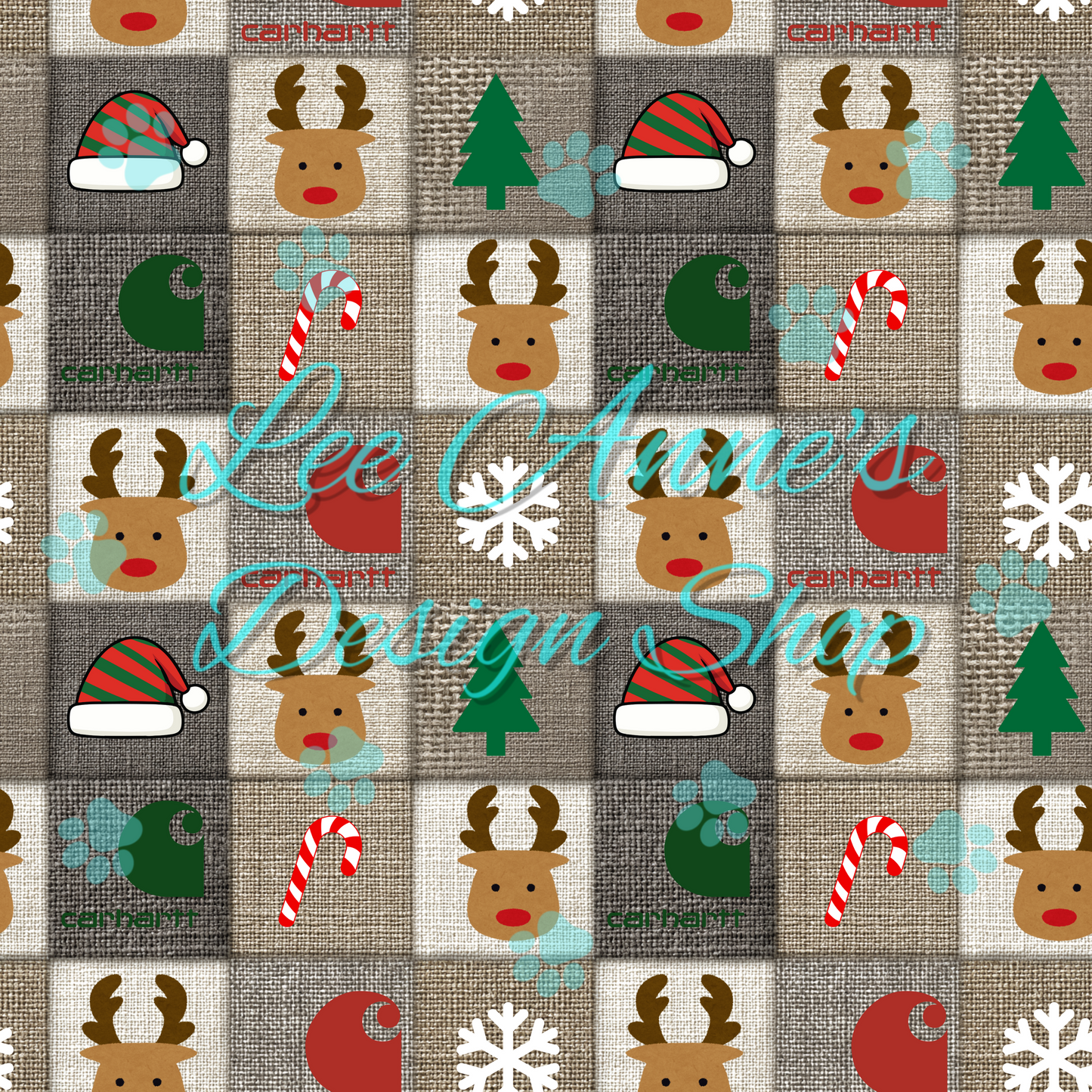Brands Christmas Seamless