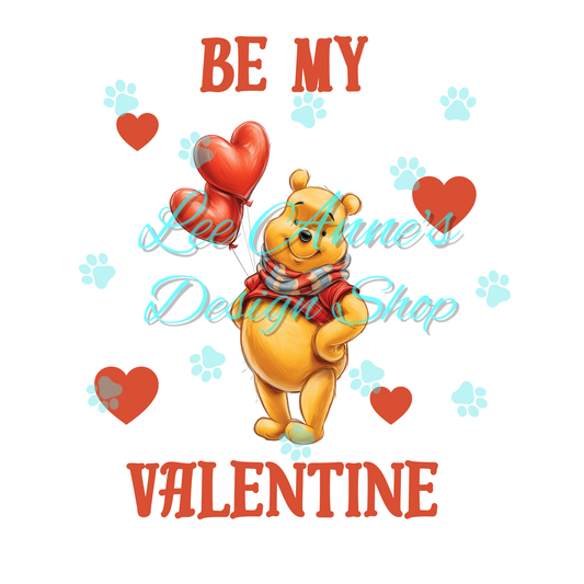 Bear Valentines Sublimation