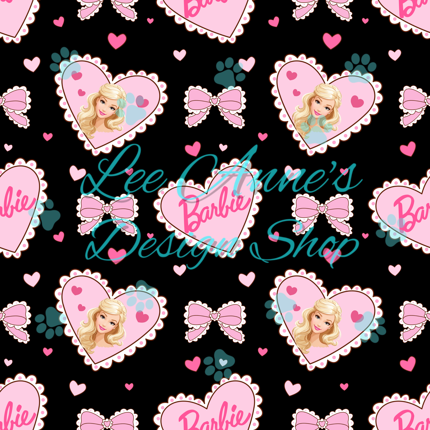 Valentine Doll Seamless