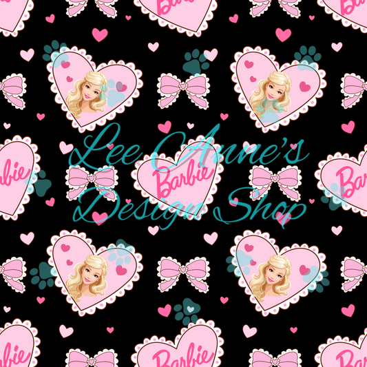 Valentine Doll Seamless