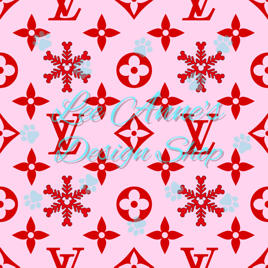 Christmas Boujee Seamless