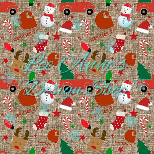 Brands Christmas Seamless