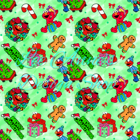 Christmas Puppets Seamless