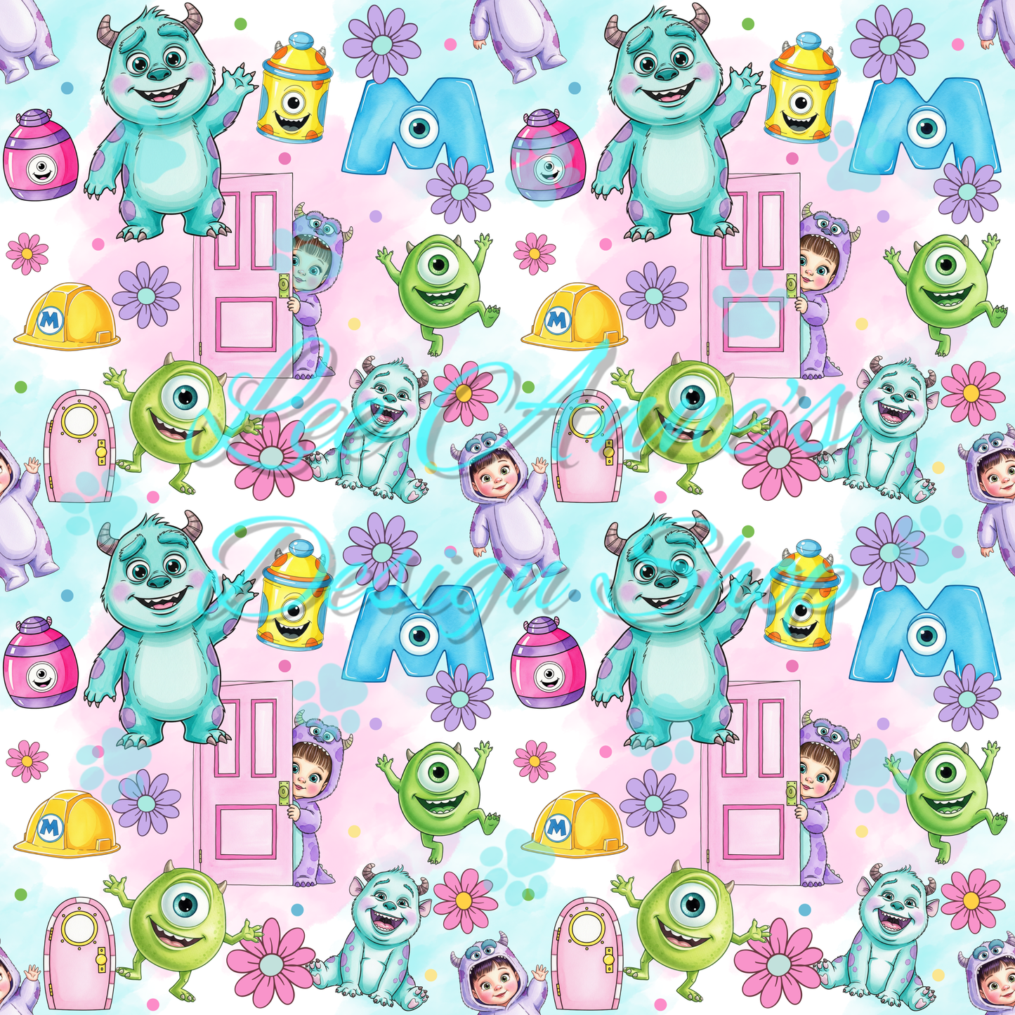 Monsters Seamless