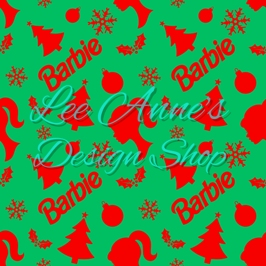 Christmas Doll Seamless