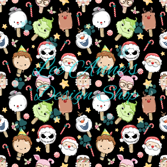 Christmas Ice cream Seamless