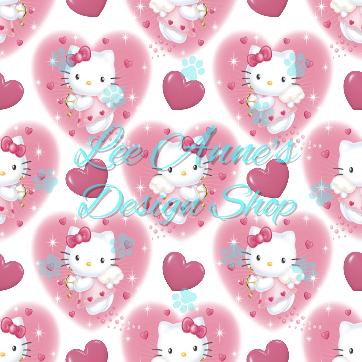 Valentine Kitty Seamless