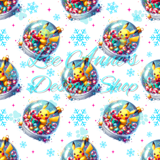 Poke Christmas  Seamless