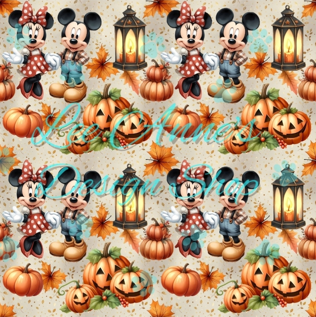 Fall Mouse Seamless