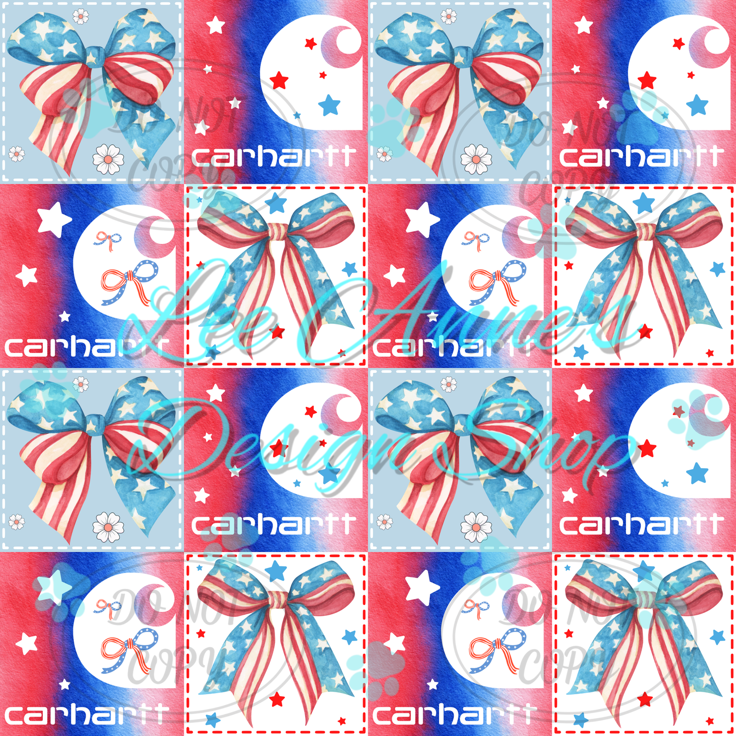 Brands Fourth of July Seamless