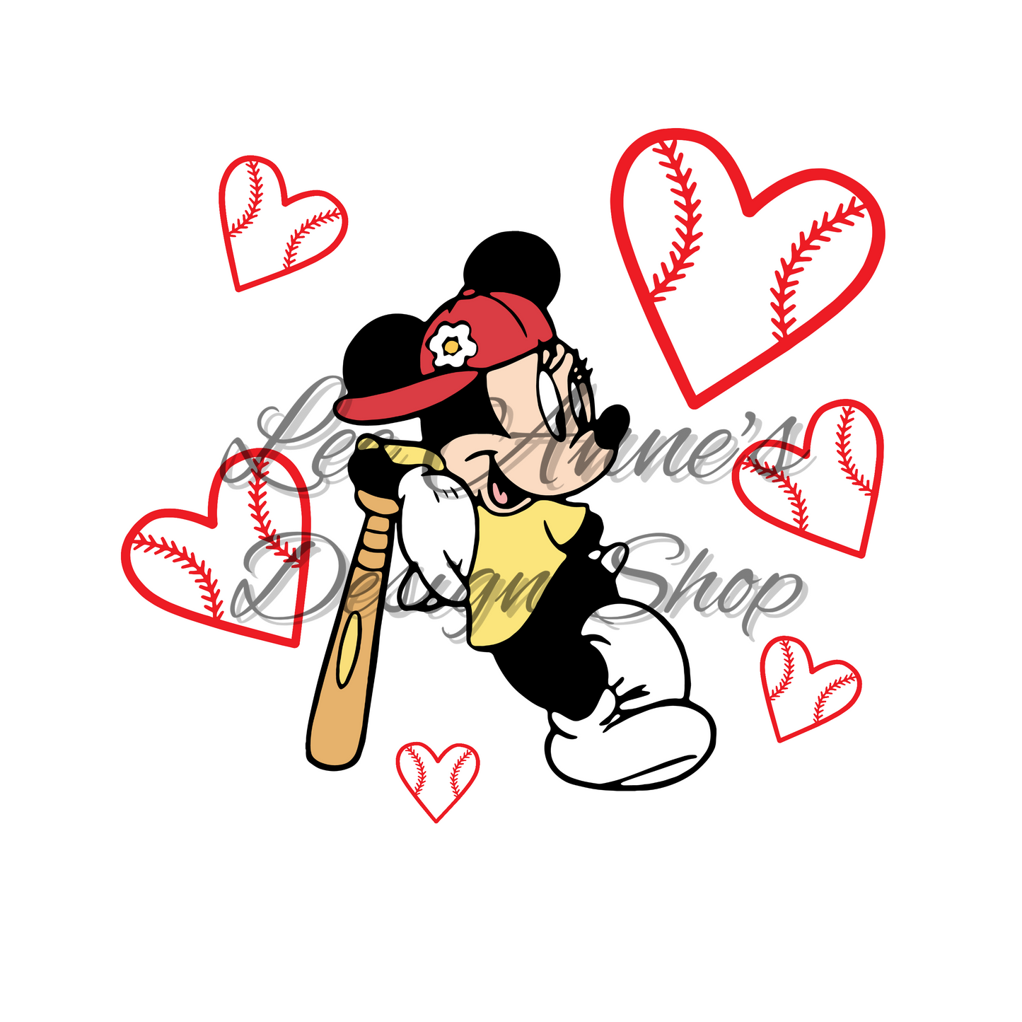 Mouse Baseball Sublimation