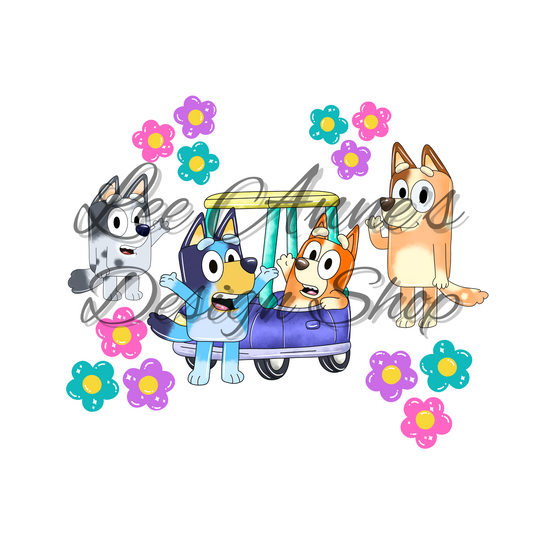 Blue Dog Sublimation