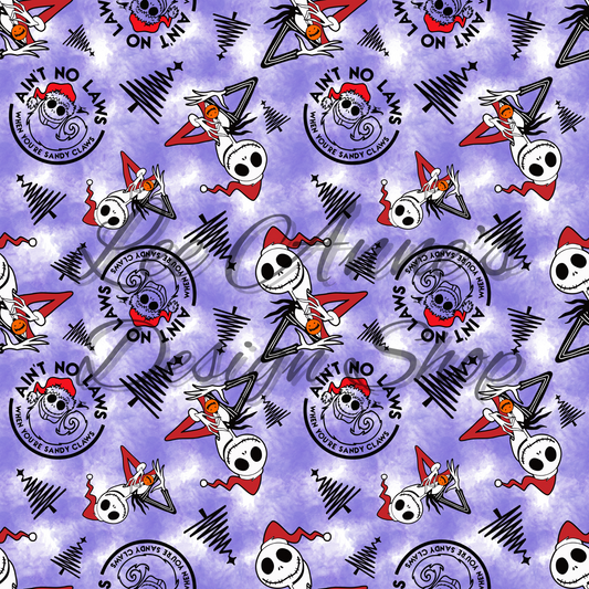 Spooky Christmas Seamless