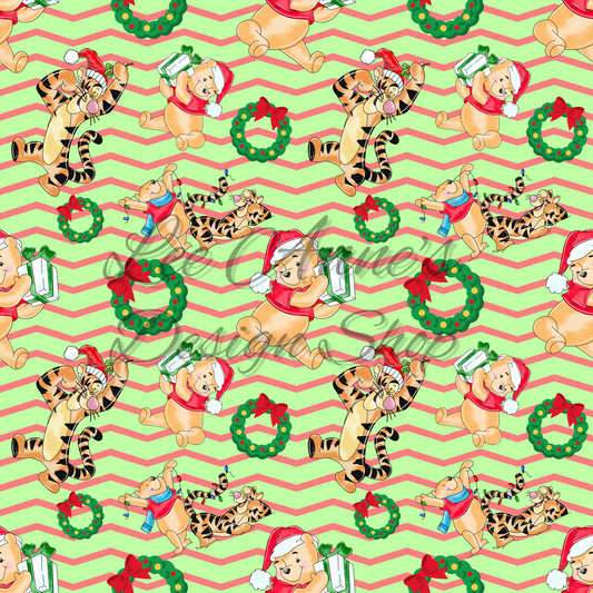Bear Christmas Seamless