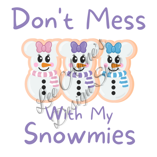 Mouse Snow Sublimation