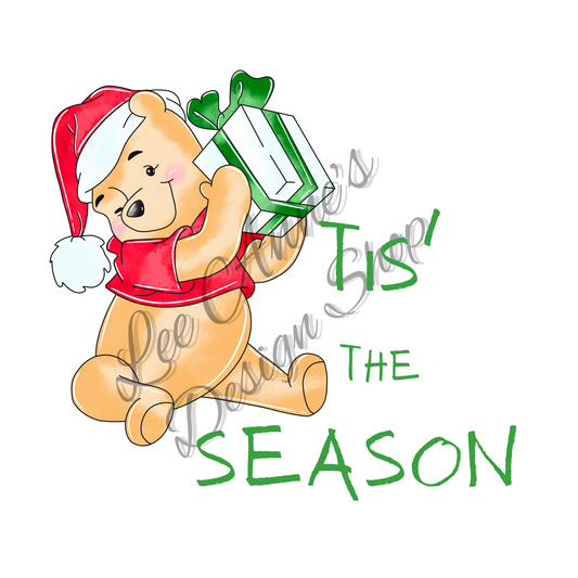 Bear Chistmas Sublimation