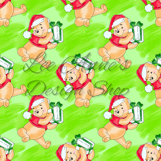 Bear Christmas Seamless