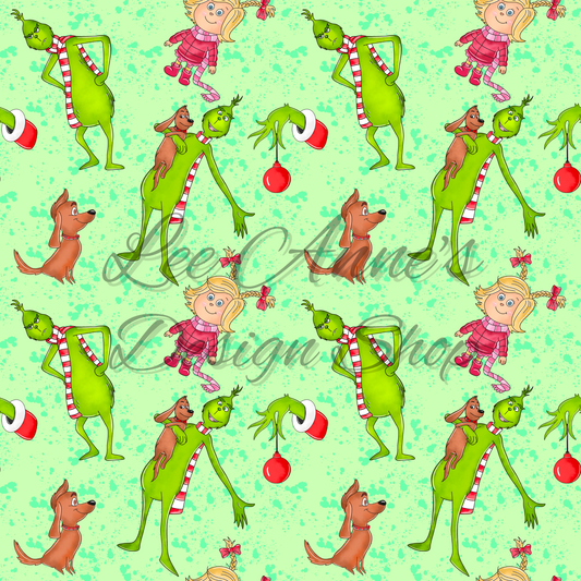 Green Guy Seamless