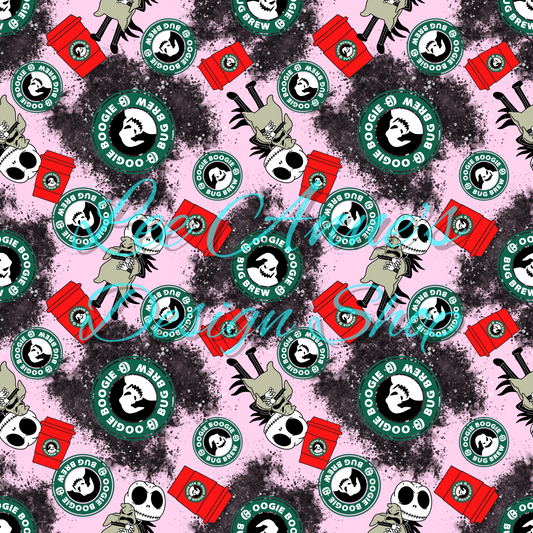 Spooky Christmas Seamless