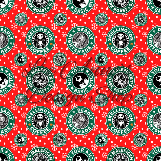 Spooky Christmas Seamless