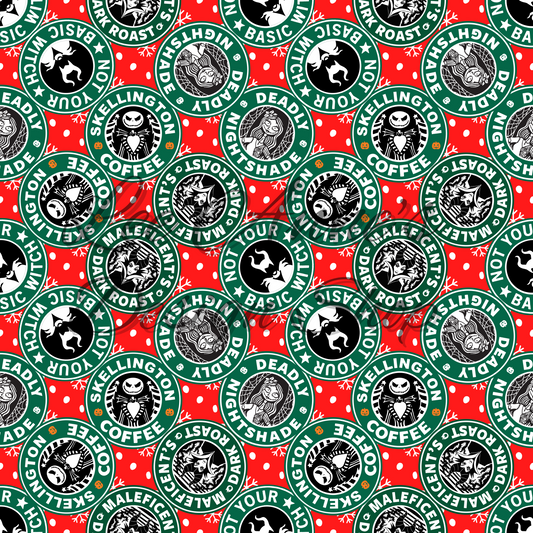 Spooky Christmas Seamless
