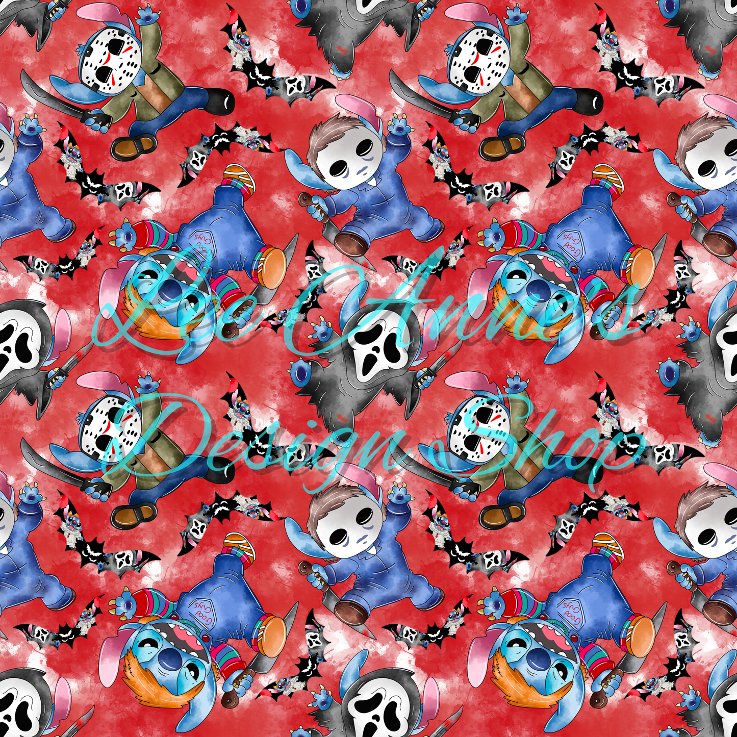 Horror Stitch Seamless