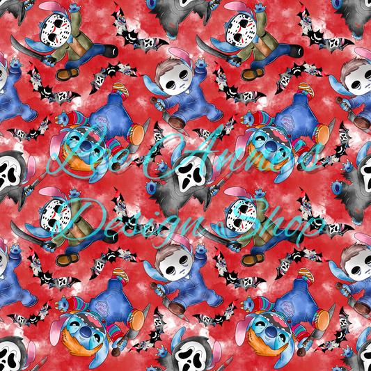 Horror Stitch Seamless