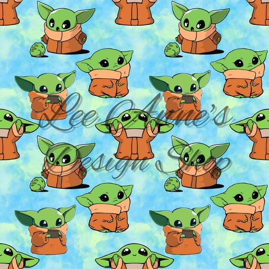 Baby Yoda Seamless