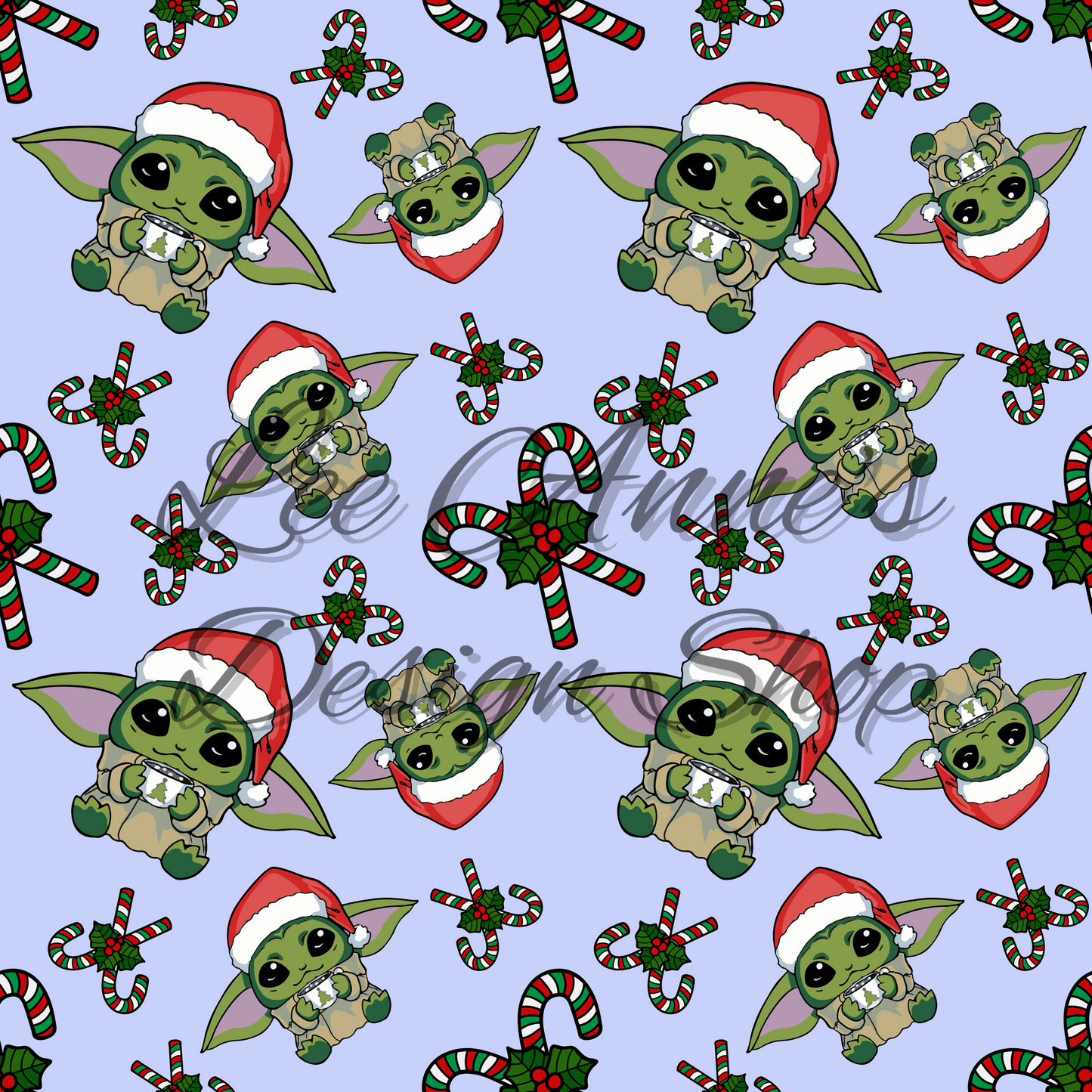 Baby Yoda Seamless