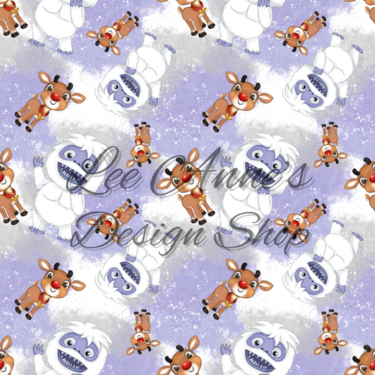 Christmas Reindeer Seamless