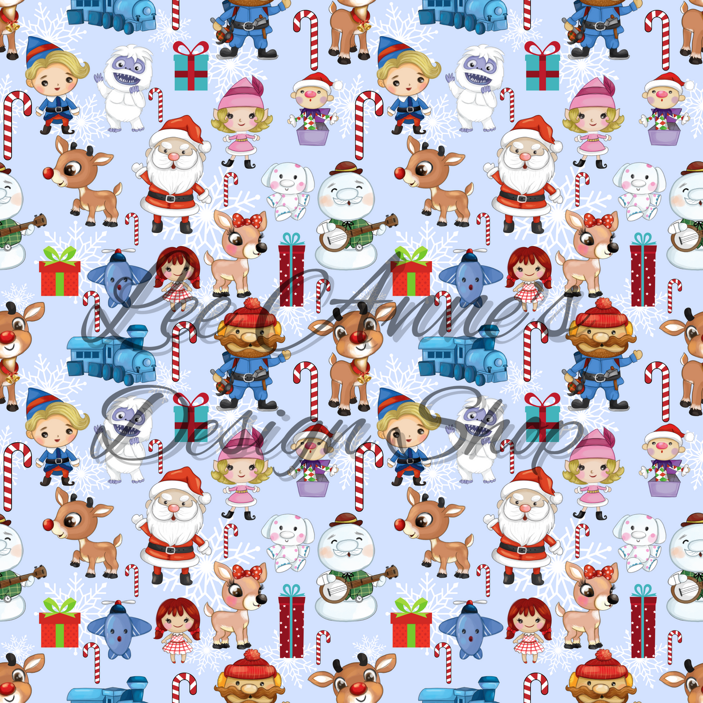 Christmas Reindeer Seamless