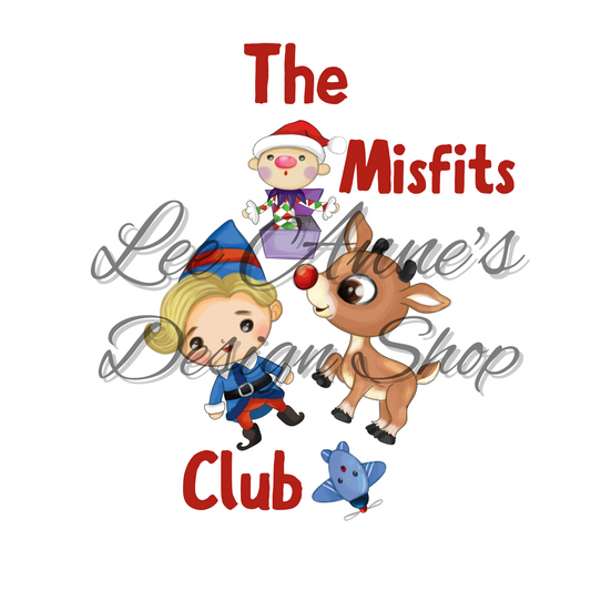Christmas Reindeer Sublimation