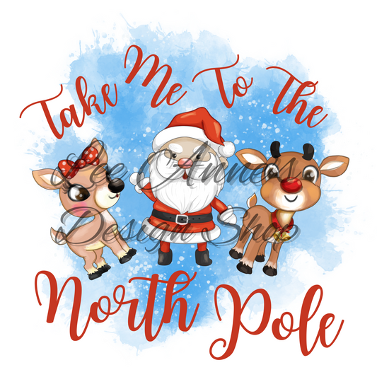 Christmas Reindeer Sublimation